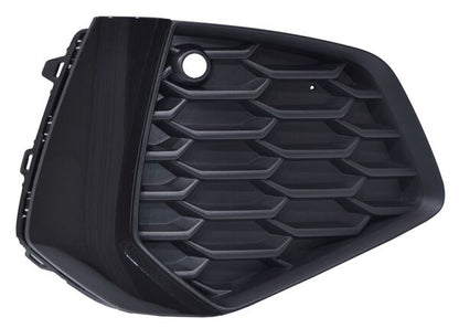 REJILLA DERECHO CON HOYO PARA SENSOR SIN FARO DE NIEBLA FILO NEGRO S-LINE AUDI A3 2022-2025 TYG