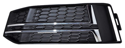 REJILLA IZQUIERDO SIN FARO DE NIEBLA CROMADA AUDI A4 2017-2019 FILO TYG