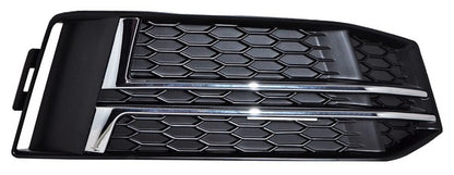 REJILLA DERECHO SIN FARO DE NIEBLA CROMADA AUDI A4 2017-2019 FILO TYG