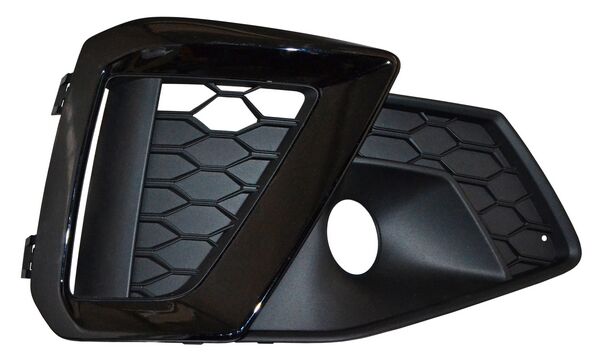 REJILLA DERECHO PARA FARO DE NIEBLA NEGRA AUDI A4 S LINE 2020-2021 TYG