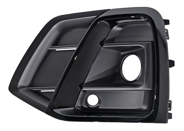 REJILLA IZQUIERDO CON HOYO PARA SENSOR PARA FARO DE NIEBLA NEGRA AUDI Q5 2021-2024 TYG