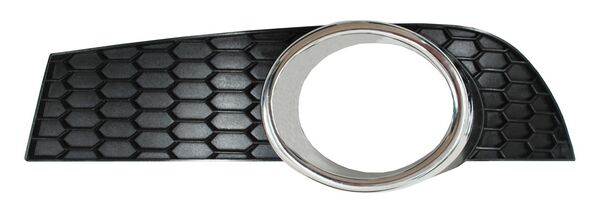 REJILLA IZQUIERDO PARA FARO DE NIEBLA CHEVROLET AVEO 2012-2016 / 2008-2011 5P SOLO USA BISEL CROMADO 352 TYG