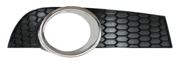 REJILLA DERECHO PARA FARO DE NIEBLA CHEVROLET AVEO 2012-2016 / 2008-2011 5P SOLO USA BISEL CROMADO 352 TYG