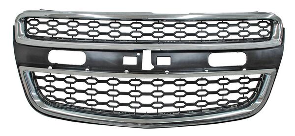 PARRILLA CON MOLDURA CROMADA NEGRA CHEVROLET COLORADO 2013-2015 / S10 2016 TYG