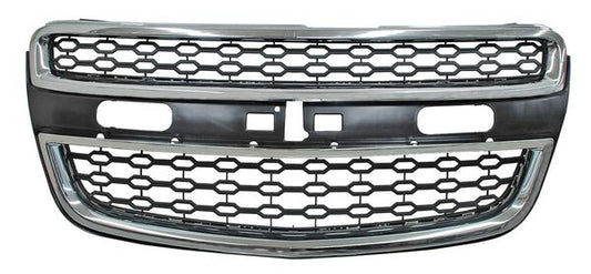 PARRILLA CON MOLDURA CROMADA NEGRA CHEVROLET COLORADO 2013-2015 / S10 2016 TYG