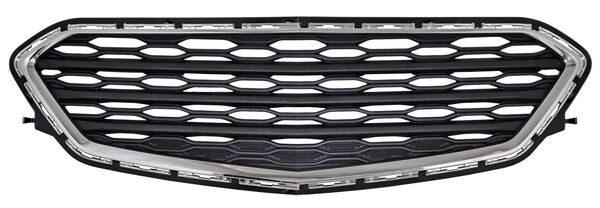 PARRILLA CON MOLDURA CROMADA INFERIOR CHEVROLET EQUINOX 2016-2017 FILO NEGRO TYG