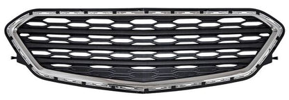 PARRILLA CON MOLDURA CROMADA INFERIOR CHEVROLET EQUINOX 2016-2017 FILO NEGRO TYG