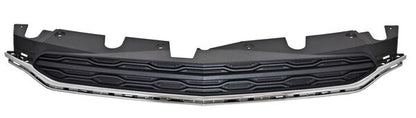 PARRILLA CON MOLDURA CROMADA SUPERIOR CHEVROLET EQUINOX 2016-2017 FILO NEGRO TYG