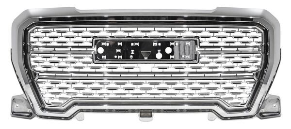 PARRILLA CROMADA CHEVROLET GMC SIERRA 2019-2022 SLE / AT4 / DENAL PANAL TYG