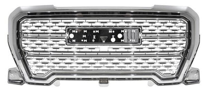 PARRILLA CROMADA CHEVROLET GMC SIERRA 2019-2022 SLE / AT4 / DENAL PANAL TYG