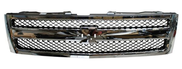PARRILLA CROMADA CHEVROLET CHEV PU 2007-2013 ROMBOS ALD263 TYG
