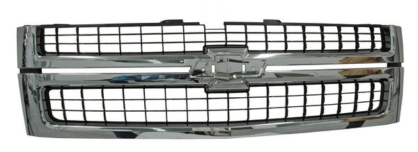 PARRILLA CROMADA CHEVROLET CHEV PU 2007-2010 2500 / 3500 TYG