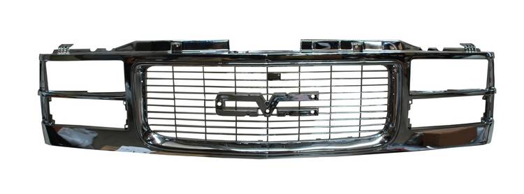 PARRILLA CROMADA CHEVROLET CHEV PU 1996-1998 CHEYENNE / GMC TODA TYG