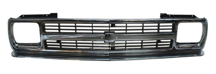 PARRILLA CROMADA CHEVROLET S10 1991-1992 922 TYG