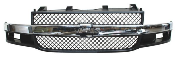PARRILLA CROMADA CHEVROLET CHEV VAN EXPRESS 2003-2016 TYG