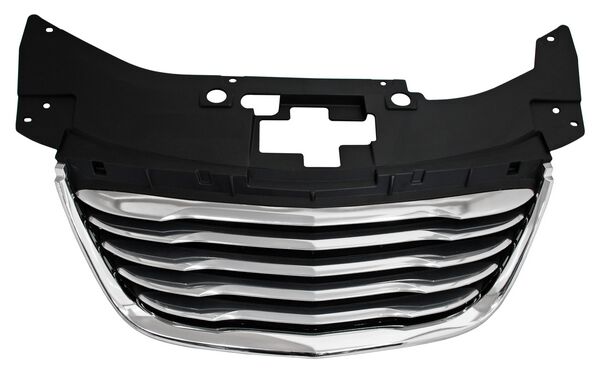 PARRILLA CON MOLDURA CROMADA CROMADA NEGRA DODGE CHRYSLER 200 2011-2014 MATE FILO TYG