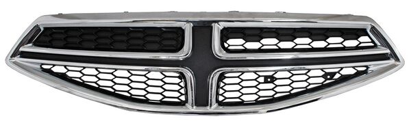 PARRILLA CON MOLDURA CROMADA DODGE ATTITUDE 2015-2024 COMPLETA ALD25S2 TYGU TYG