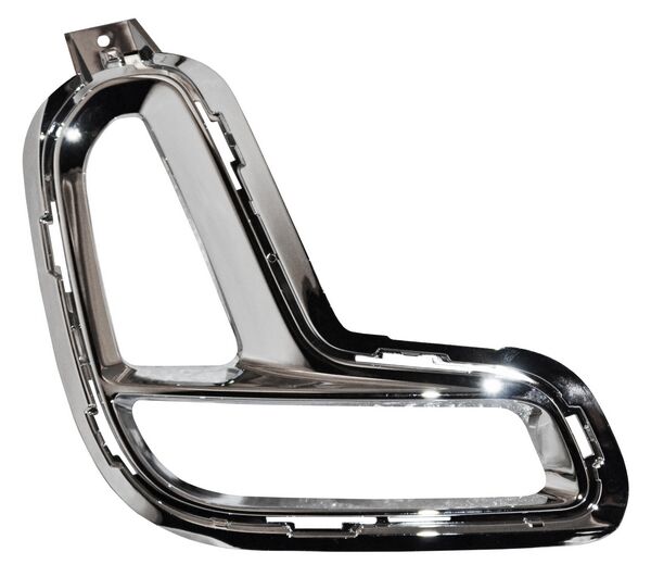 REJILLA IZQUIERDO PARA FARO DE NIEBLA CROMADA DODGE DURANGO 2020-2021 TYG
