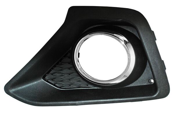 REJILLA IZQUIERDO PARA FARO DE NIEBLA CROMADA HYUNDAI GRAND I10 2015-2017 C / MOLD TYG