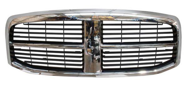 PARRILLA CROMADA DODGE PU RAM 2006-2008 / NEGRO TYG