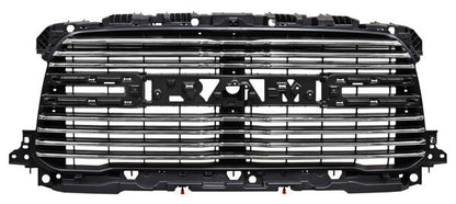 PARRILLA CON MOLDURA CROMADA NEGRA DODGE PU 2019-2024 RAM 2500 / 3500 LINEAS TYG