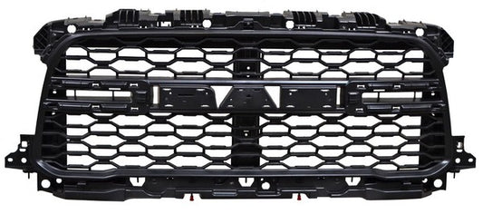 PARRILLA NEGRA DODGE PU 2019-2024 RAM 2500 / 3500 S / MOLDURAS ROMBOS TYG