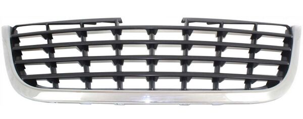PARRILLA CROMADA NEGRA DODGE TOWN & COUNTRY 2008-2010 TYG