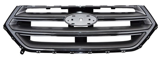 PARRILLA SIN HOYO PARA CÁMARA CROMADA GRIS FORD EDGE 2015-2018 F TYG