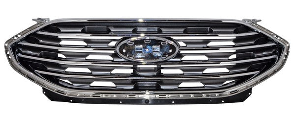 PARRILLA SIN HOYO PARA CÁMARA CON MOLDURA CROMADA FORD EDGE 2019-2024 Q10 TYG