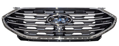 PARRILLA CON HOYO PARA CÁMARA CON MOLDURA CROMADA FORD EDGE 2019-2024 Q10 TYG