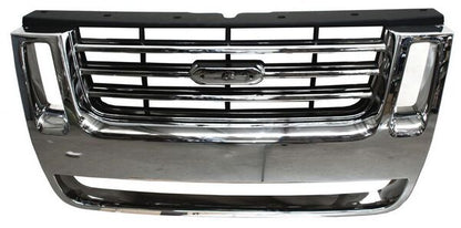 PARRILLA VERSIÓN USA NEGRA FORD EXPLORER 2006-2010 EDDIE BAUER C / CROMO TYG