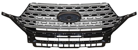 PARRILLA CON MOLDURA CROMADA PLATA FORD EXPLORER 2020-2023 RVR TYG