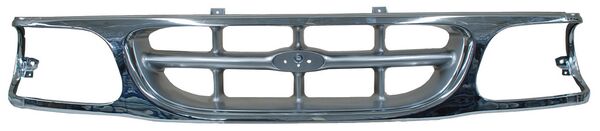 PARRILLA CON MOLDURA CROMADA GRIS FORD EXPLORER 1995-2001 / FARO TYG