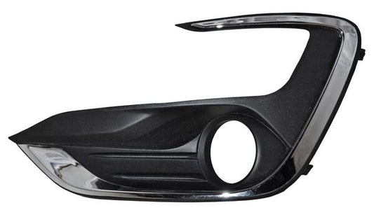 REJILLA IZQUIERDA PARA FARO DE NIEBLA CROMADA FORD FIGO 2019-2021 FILO TYG
