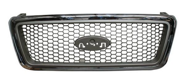 PARRILLA CROMADA FORD PU 2004-2008 LOBO CREW CAB TYG