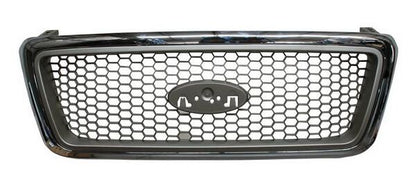 PARRILLA CROMADA FORD PU 2004-2008 LOBO CREW CAB TYG