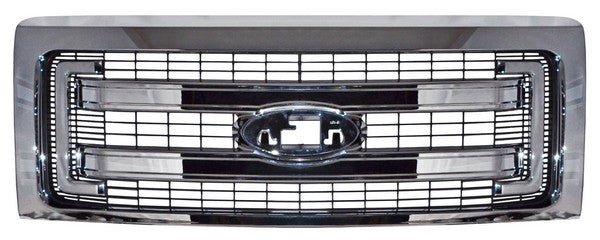 PARRILLA CROMADA NEGRA FORD PU 2013-2014 XLT TYG