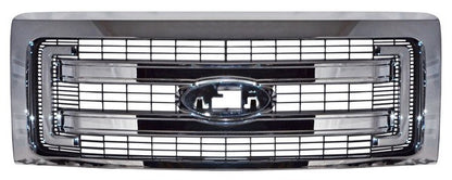 PARRILLA CROMADA NEGRA FORD PU 2013-2014 XLT TYG