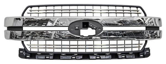 PARRILLA CON MOLDURA CROMADA NEGRA FORD PU 2018-2020 G15 TYG