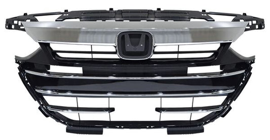 PARRILLA SIN HOYO PARA SENSOR CON MOLDURA CROMADA SUPERIOR INFERIOR HONDA ACCORD 2021-2022 TYG