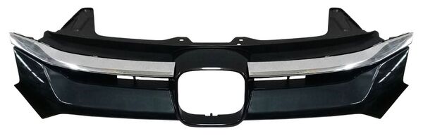 PARRILLA CON MOLDURA CROMADA SUPERIOR NEGRA HONDA CR-V 2015-2016 TYG
