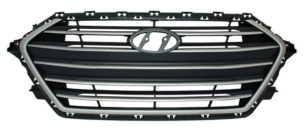 PARRILLA CON MOLDURA PLATA HYUNDAI ELANTRA 2017-2018 ACL14JUN30 TYG