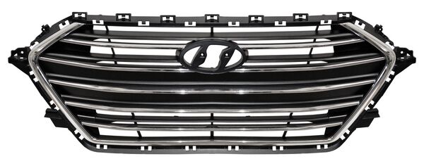 PARRILLA CON MOLDURA CROMADA HYUNDAI ELANTRA 2017-2018 ALD24S3 TYG