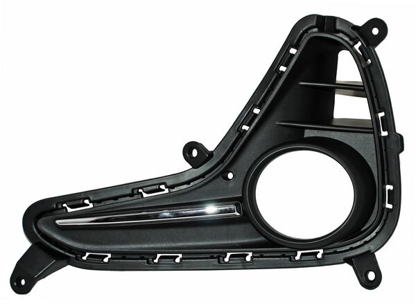 REJILLA IZQUIERDO PARA FARO DE NIEBLA HYUNDAI GRAND I10 2018-2020 5P C / MOLD TYG