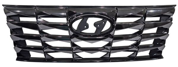 PARRILLA SIN HOYO PARA CÁMARA CON MOLDURA CROMADA HYUNDAI TUCSON 2022-2025 HUMO TYG