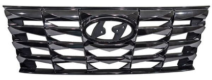 PARRILLA SIN HOYO PARA CÁMARA CON MOLDURA CROMADA HYUNDAI TUCSON 2022-2025 HUMO TYG