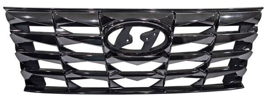 PARRILLA SIN HOYO PARA CÁMARA CON MOLDURA CROMADA HYUNDAI TUCSON 2022-2025 HUMO TYG