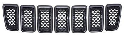 PARRILLA CON MOLDURA GRIS JEEP CHEROKEE 2019-2020 JGO 7 PZAS TYG