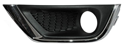REJILLA IZQUIERDO PARA FARO DE NIEBLA CROMADA JEEP COMPASS 2018-2021 / USA TYPE 2017-2019 C / MOLD 352 TYG