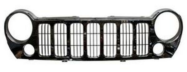 PARRILLA VERSIÓN USA CROMADA JEEP LIBERTY 2005-2007 P / FARO NIEBLA TYG
